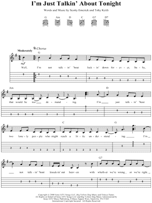 I'm Just Talkin' About Tonight