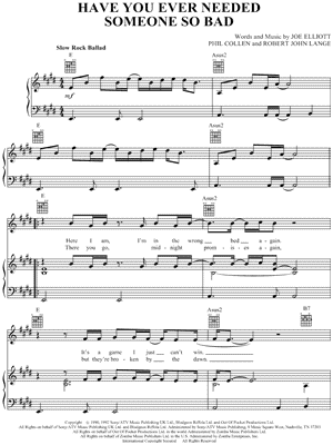 Have You Ever Needed Someone So Bad