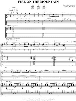 Fire on the Mountain