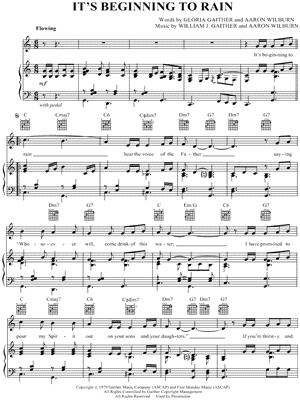 It's Beginning To Rain