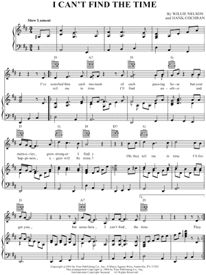 I Can't Find the Time