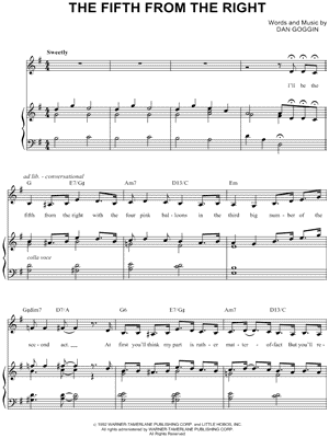 The Fifth From the Right