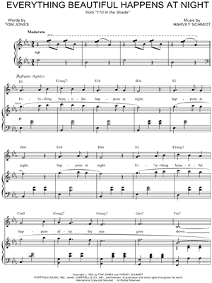 Everything Beautiful Happens At Night