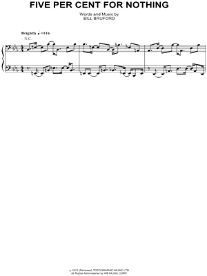 Five Per Cent for Nothing