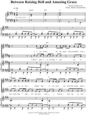 Between Raising Hell and Amazing Grace