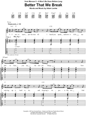 Better That We Break