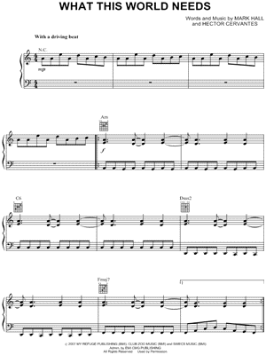 What This World Needs