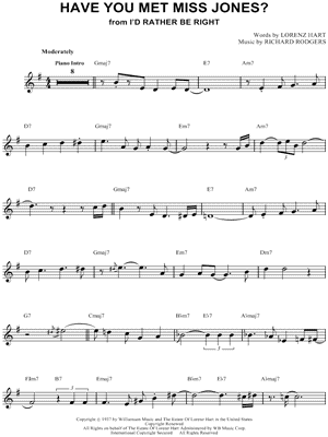 Have You Met Miss Jones?