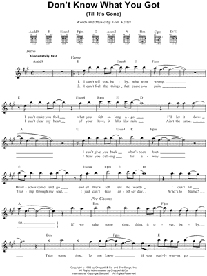 Don't Know What You Got