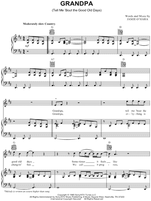 Grandpa (Tell Me 'Bout the Good Old Days)