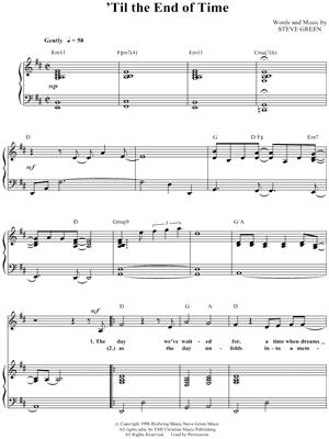 'Til the End of Time