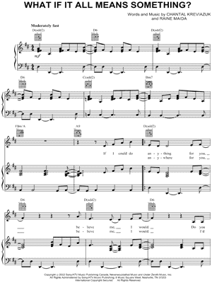 What If It All Means Something?