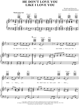 He Don't Love You Like I Love You