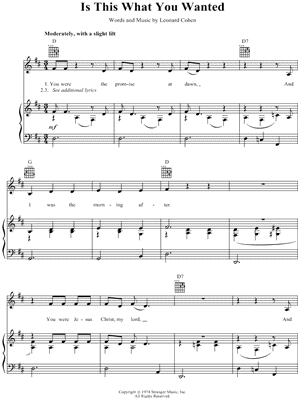 Is This What You Wanted