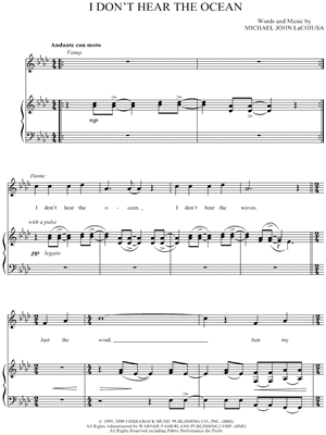 I Don't Hear the Ocean