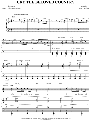 Cry the Beloved Country