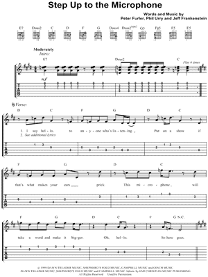 Step Up to the Microphone