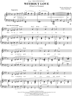 Without Love (What Is a Woman)