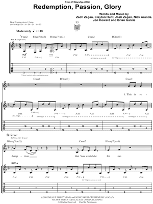 Redemption, Passion, Glory