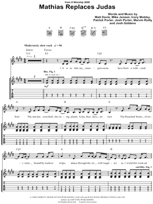 Mathias Replaces Judas