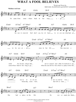 What a Fool Believes