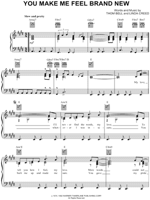 You Make Me Feel Brand New