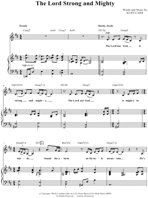 The Lord Strong and Mighty