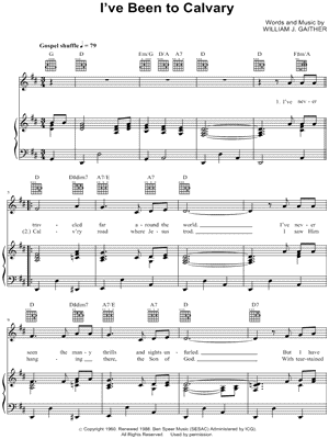 I've Been To Calvary