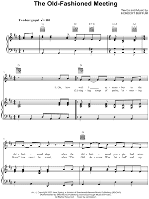 The Old-Fashioned Meeting