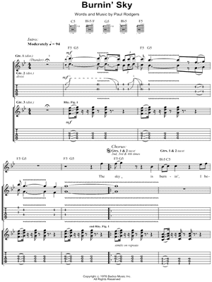 Burnin' Sky