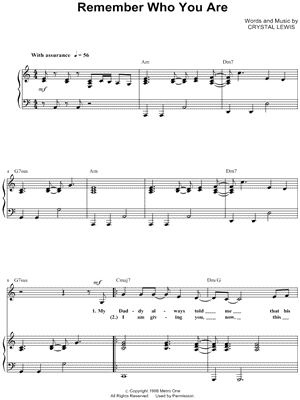 Remember Who You Are