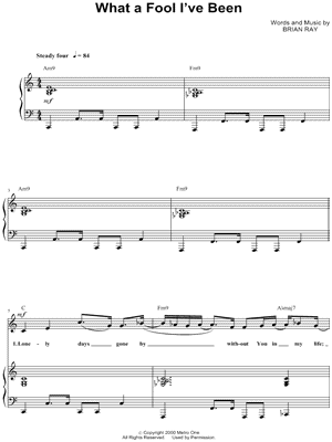 What a Fool I've Been