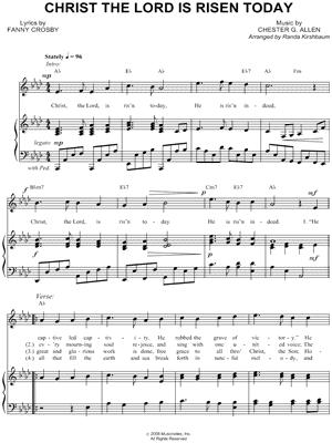 Christ the Lord Is Risen Today