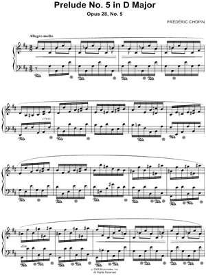 Prelude No. 5 In D Major
