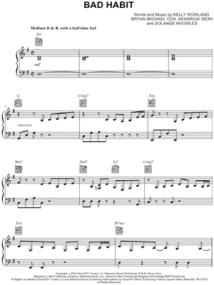 Bad Habit