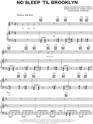 No Sleep 'Til Brooklyn