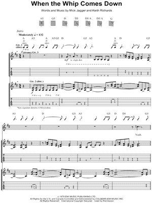 When the Whip Comes Down