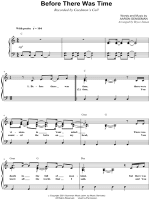 Before There Was Time