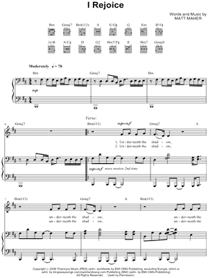 I Rejoice