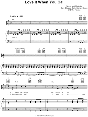 Love It When You Call