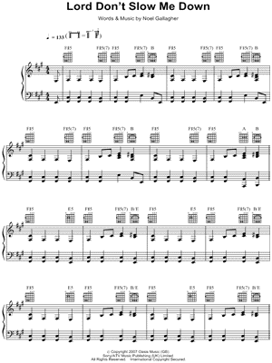 Lord Don't Slow Me Down