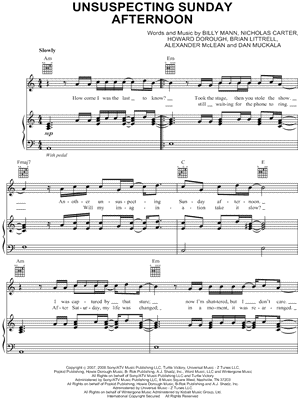 Unsuspecting Sunday Afternoon