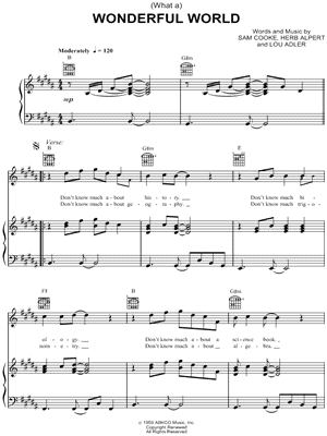 (What a) Wonderful World