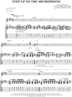 Step Up To the Microphone