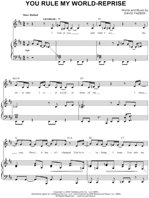 You Rule My World-Reprise