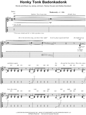 Honky Tonk Badonkadonk