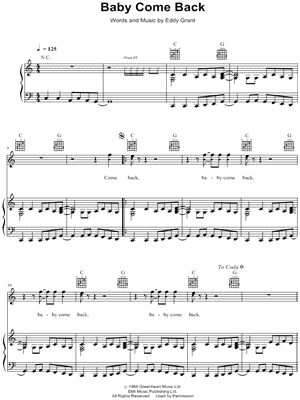 Baby Come Back