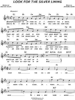 Look for the Silver Lining