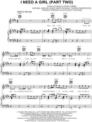 I Need a Girl, Part Two