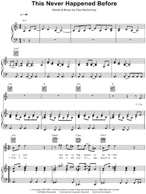 This Never Happened Before